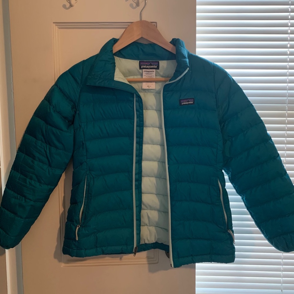 Patagonia Down Jacket - Aqua